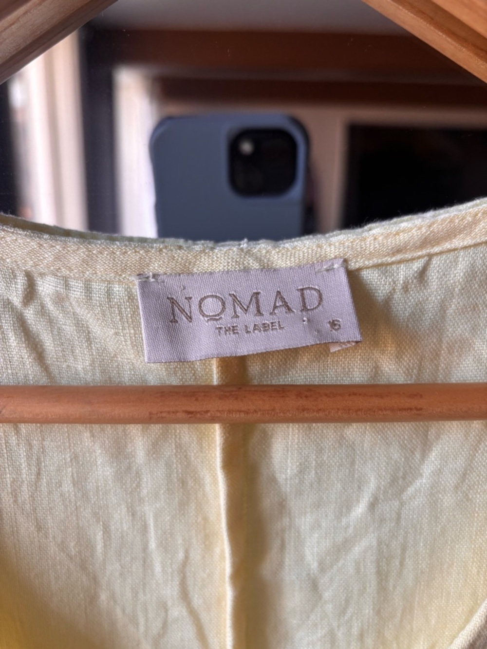 NOMAD THE LABEL | linen florentine jumpsuit | size 16 - Picture 8 of 8